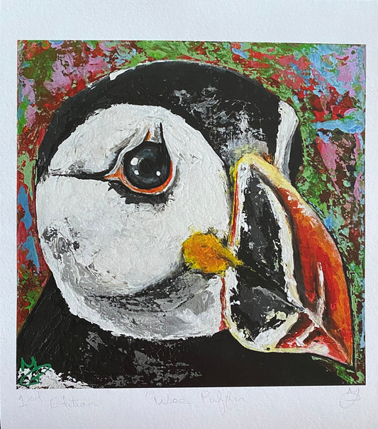 ‘Wee Puffin’ Limited Edition Print