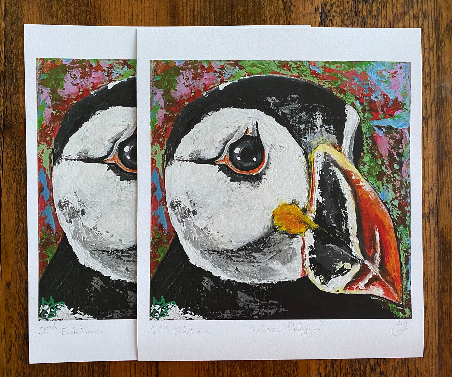 ‘Wee Puffin’ Limited Edition Print